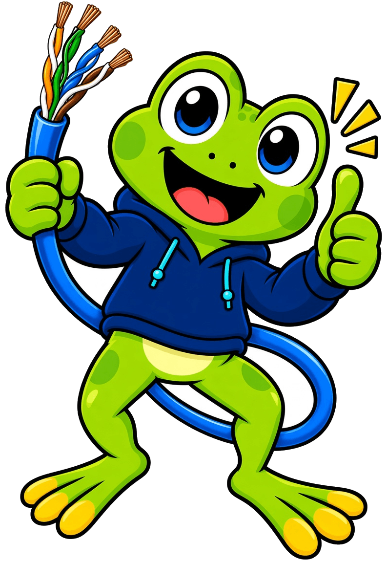 Mascotte Hopy che dice ok